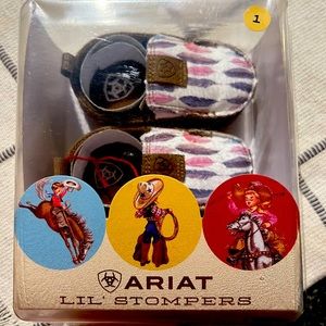 Baby girl Ariat shoes size 1